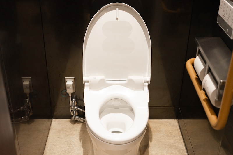 ユニバーサルデザインのトイレ
