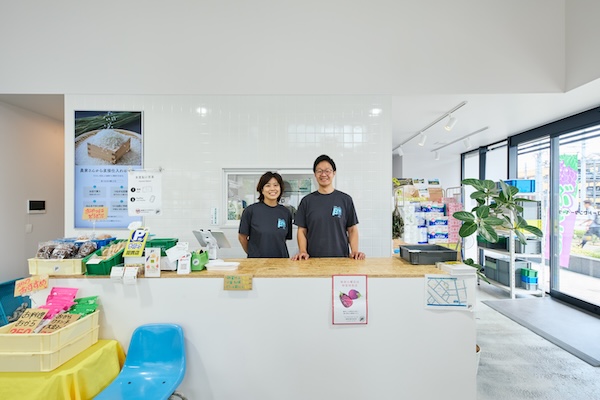 スーパーのレジ周りのデザイン